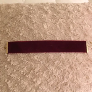  - Vinröd velvet choker 