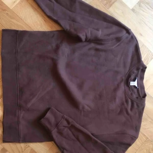  - Omvänd, men tvättad, oversizetröja från topshop i brun trendig färg. Postas eller hämtas i Skanstull. 
