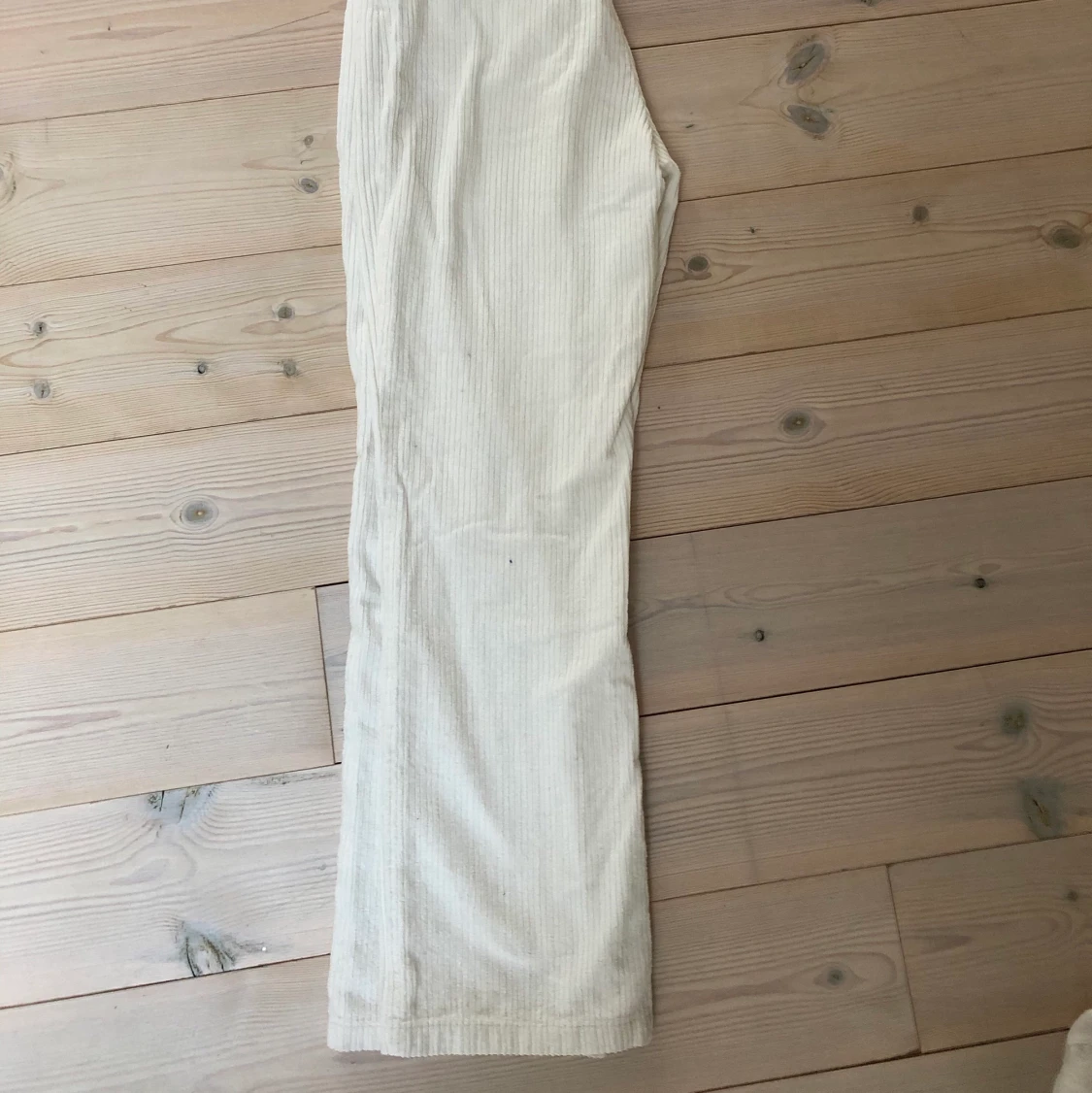 Vita Manchesterbyxor  - 90