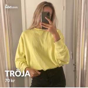 Tröja - Gul tröja i storlek S