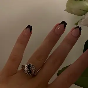 Säljer denna superfina ring med två geparder på!