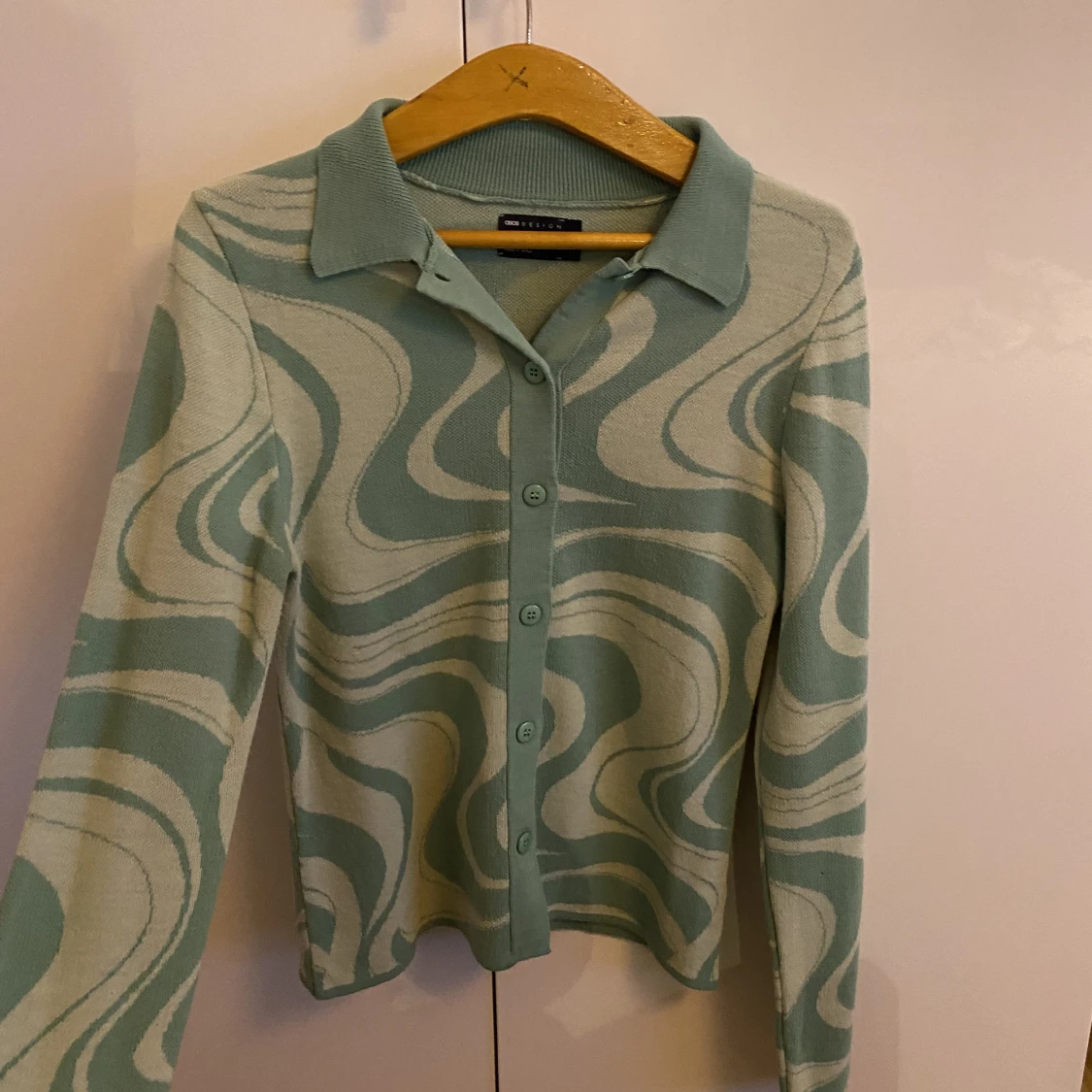 Stickad skjorta  - 90