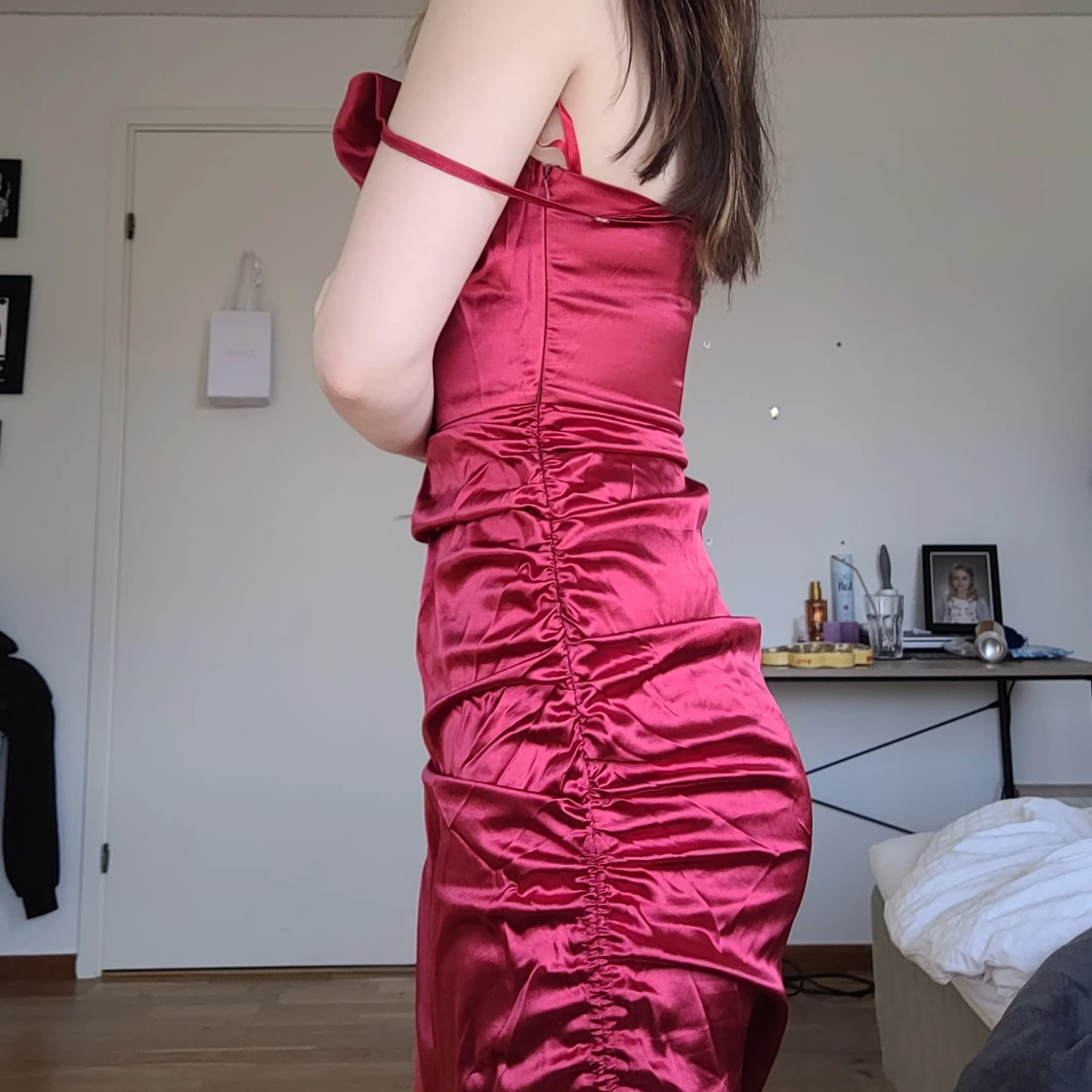 💋En Snygg Röd Klänning❤️ - 90