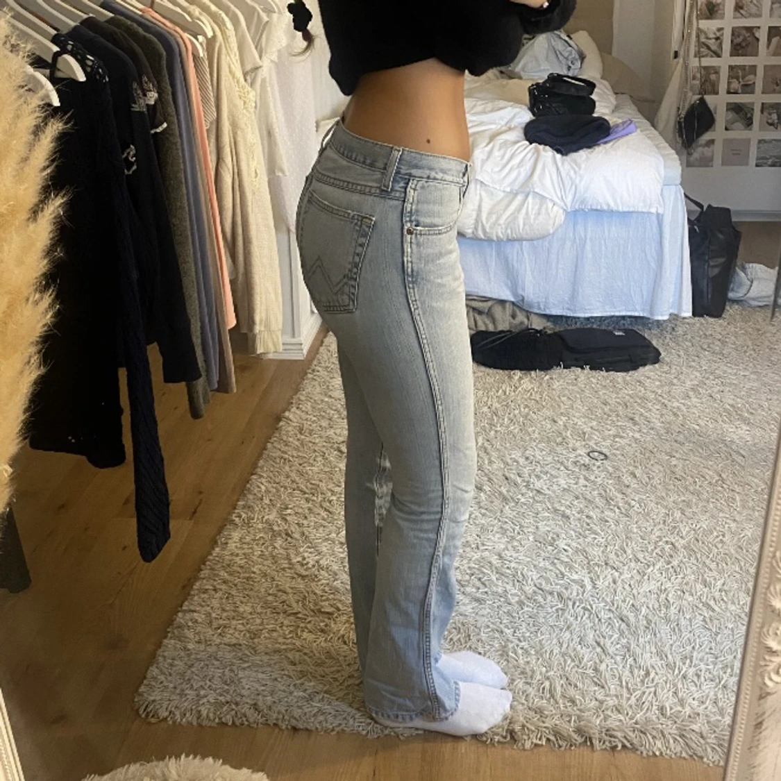 Lågmidjade jeans wrangler - 90