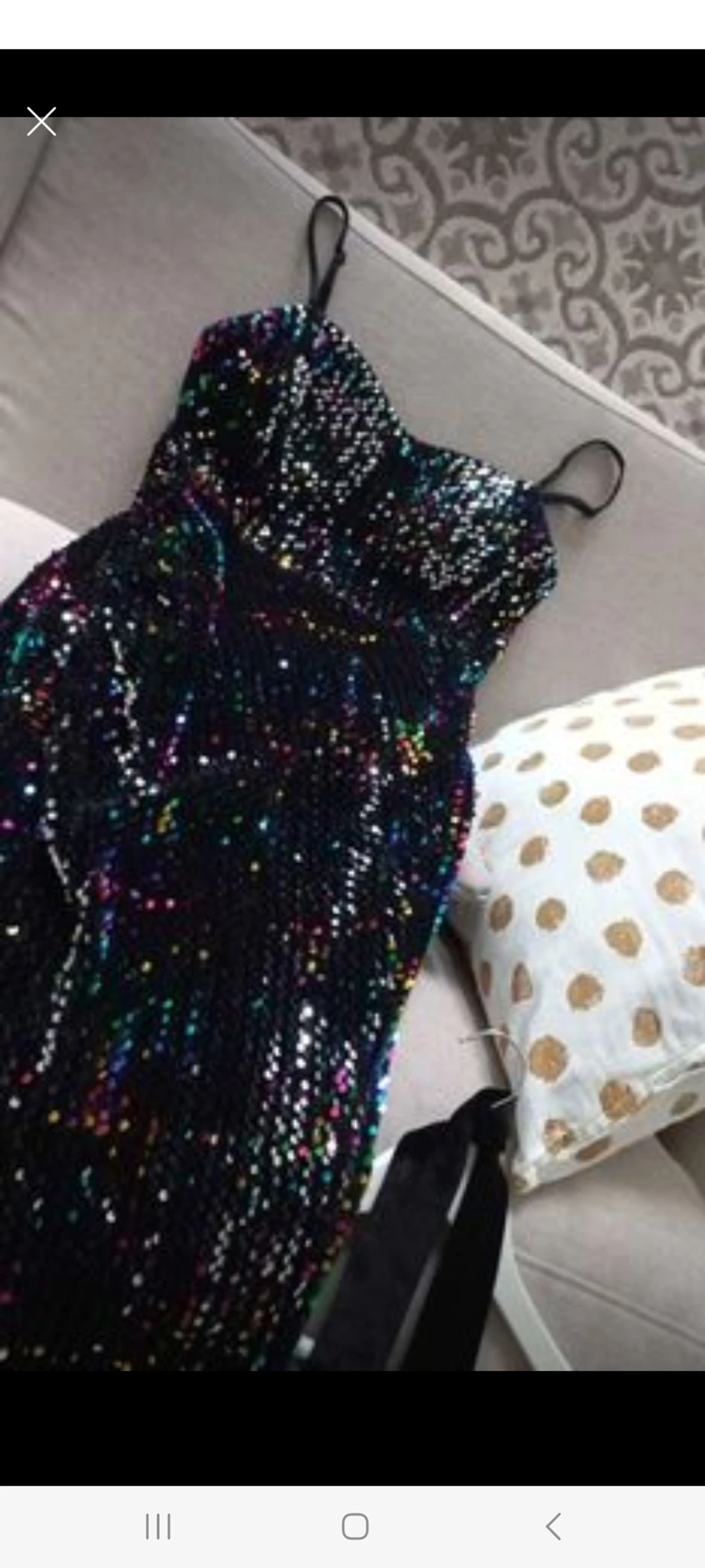 Helt ny oanvänd festklänning