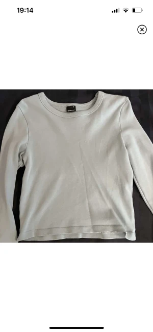 Gina tröja - Gråblå tröja från gina tricot!💗