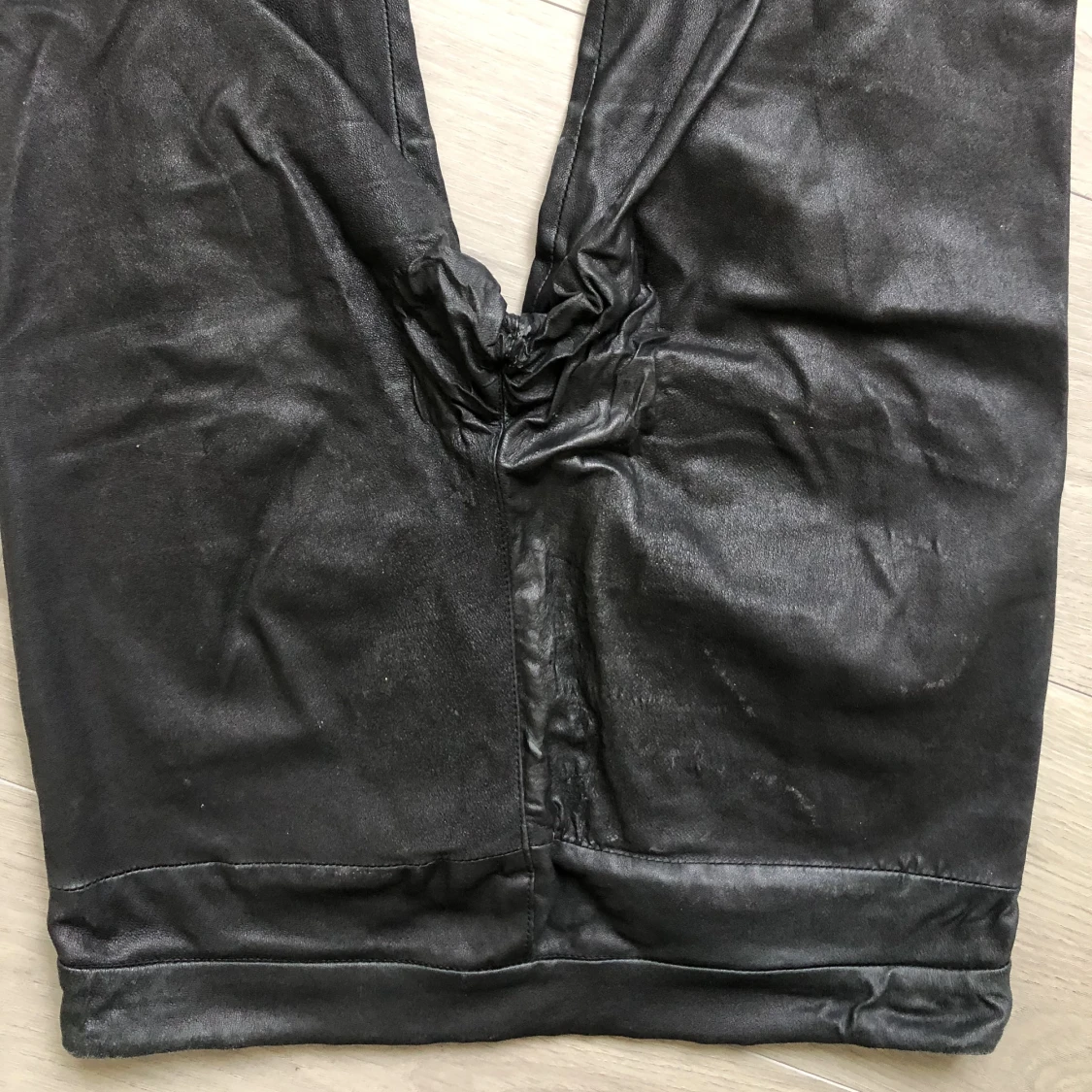 Skinnbyxor i äkta läder DAY strl 36 - 91