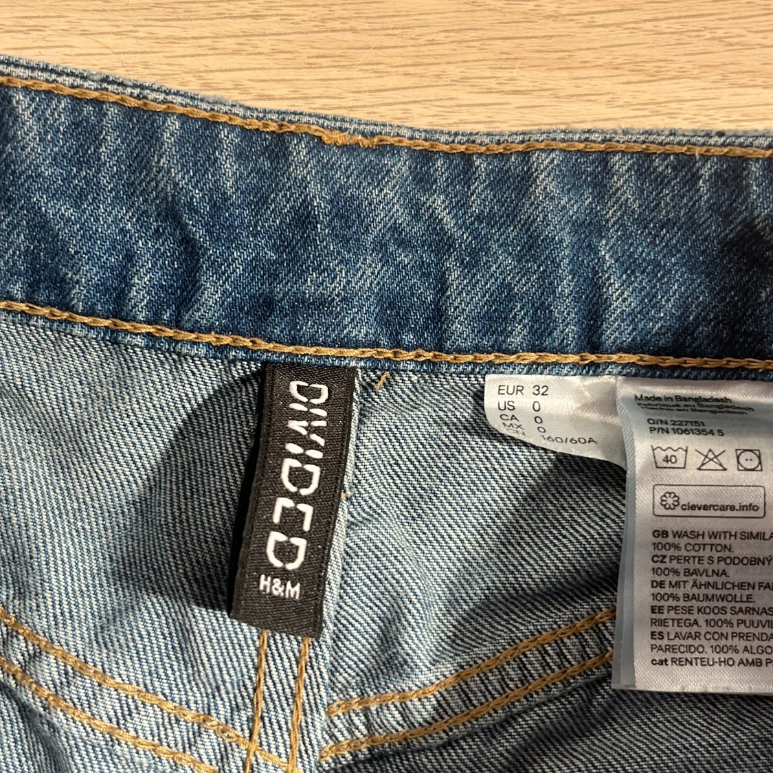 Snygga jeans shorts - 90