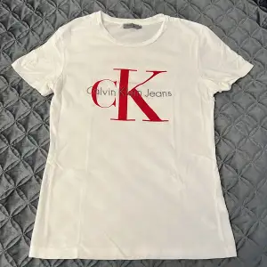 Äkta Calvin Klein T-shirt, använd max 4 gånger därav i fint skick, storlek M 