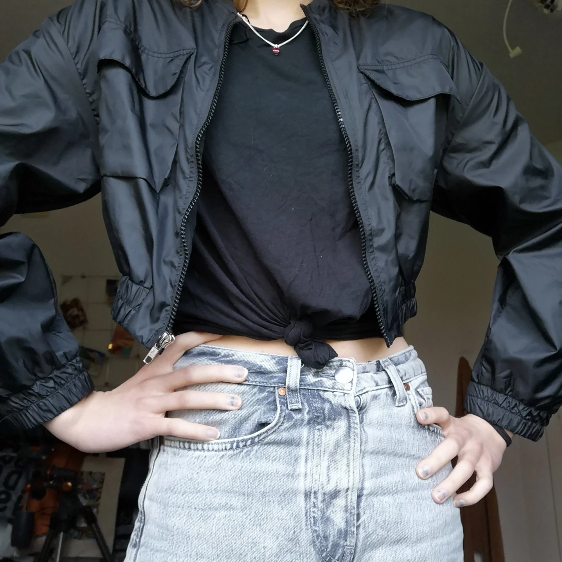 Bomberjacka svart - 90