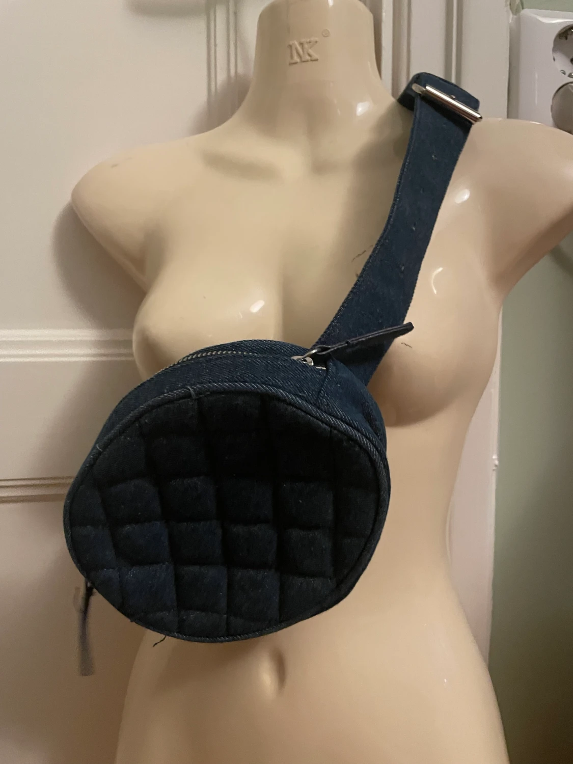 Magväska jeans - 90