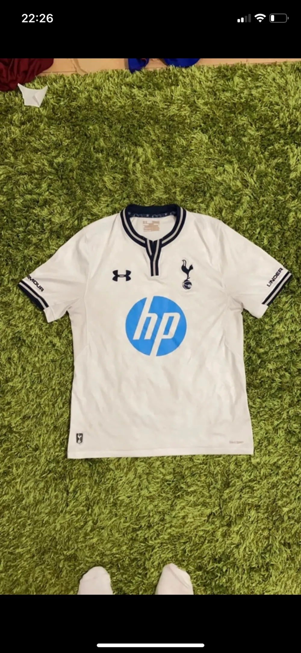 Tottenham 2013/2014 fotbollströja. Äkta väldigt bra skick köpt i London.. T-shirts.