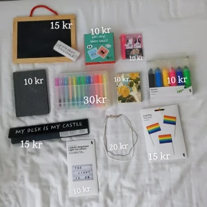 BILLIGT!  - Rensar ur mitt rum och säljer massa fina grejer billigt! Skriv för fler bilder 🙌