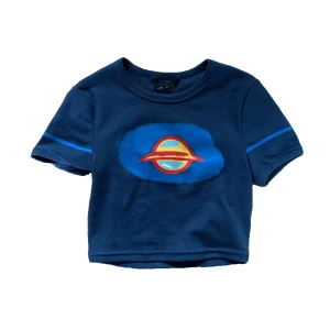 Planet tröja - Tröja med Saturnus tryck💙 liten i storleken, använd 1 gång, fråga för fler bilder💖