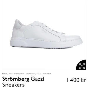 Strömberg Gazzi sneakers - Skor köpta för 1400 kr för länge sedan, säljer på grund att de inte blir använda. Skick 8,5/10 Kan tvättas lätt innan köp
