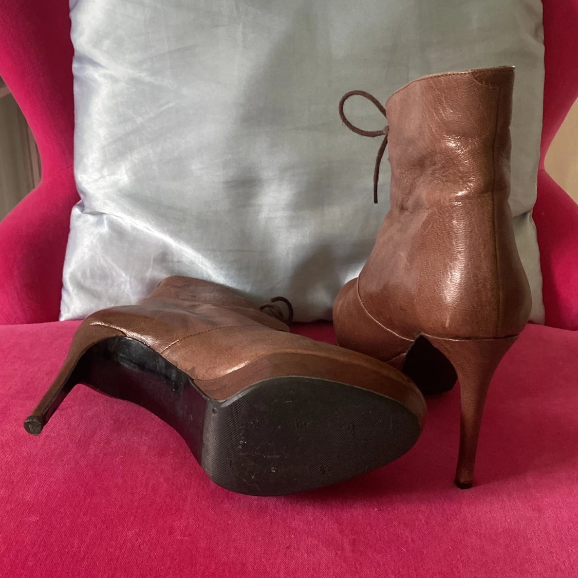 Bruna stövletter Rodebjer - 90