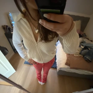 Virkad tröja med Dragkejda - Jättefin virkad tröja med dragkedja 💓