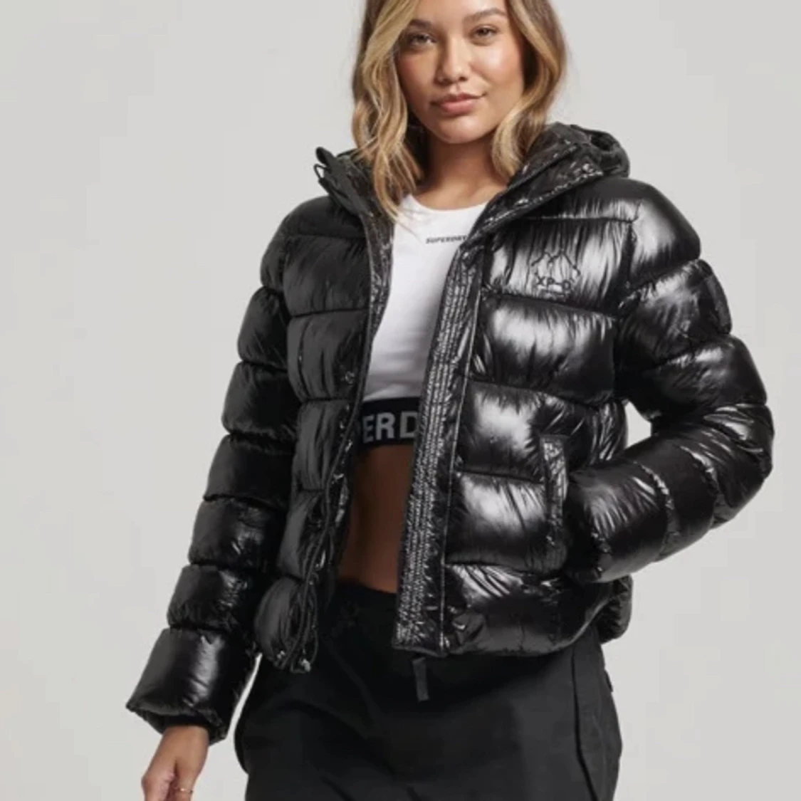 Superdry- puffer vinterjacka - 90