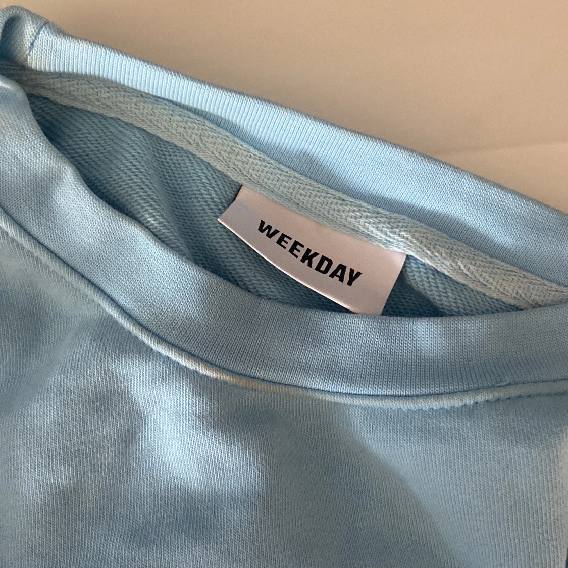 Blå sweatshirt  - 91