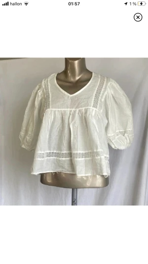 Linnetopp - Säljer denna jätte söta linnetopp då den inte kommer till användning 💕💕