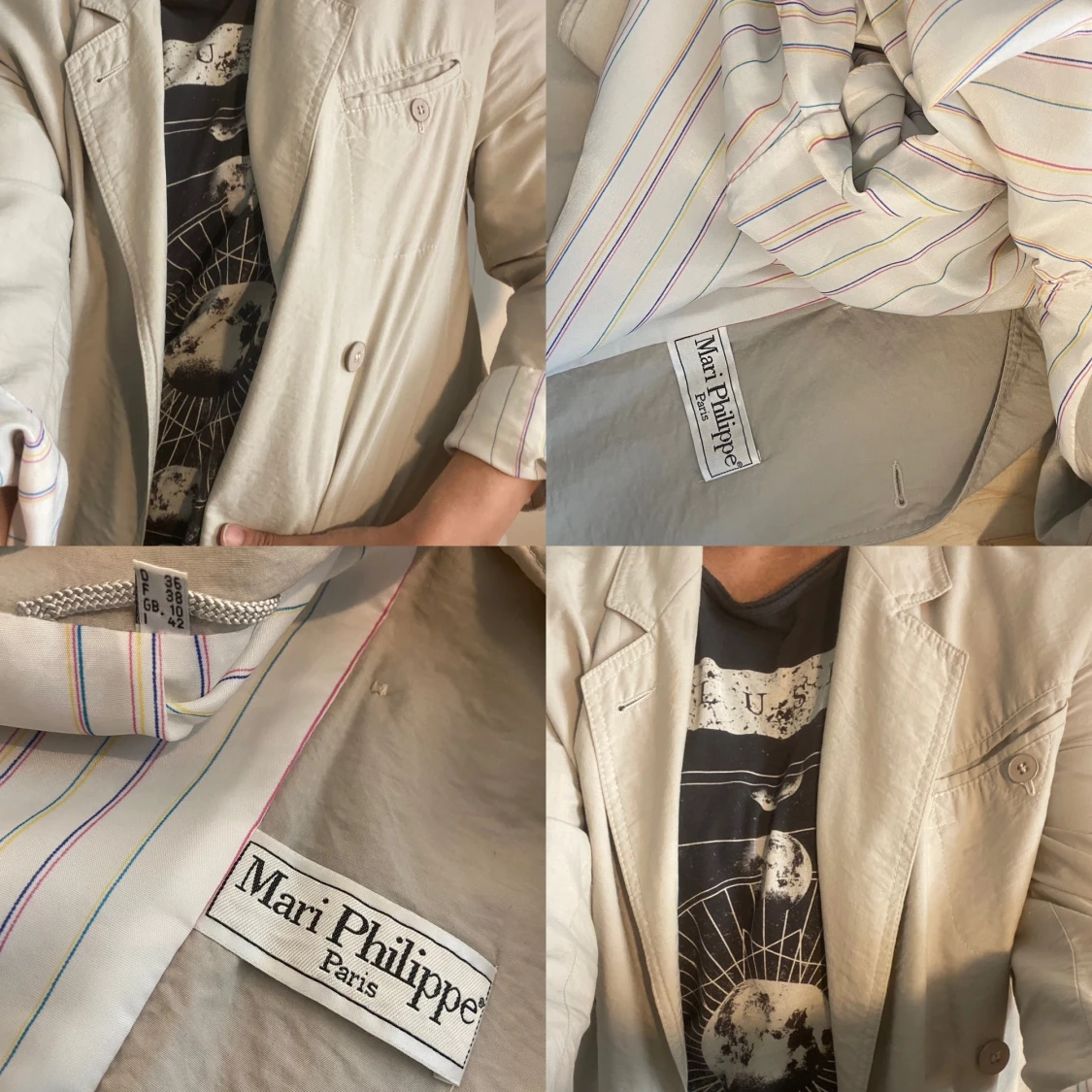 Fin vintage kavaj från Mari Philippe Paris  - 91