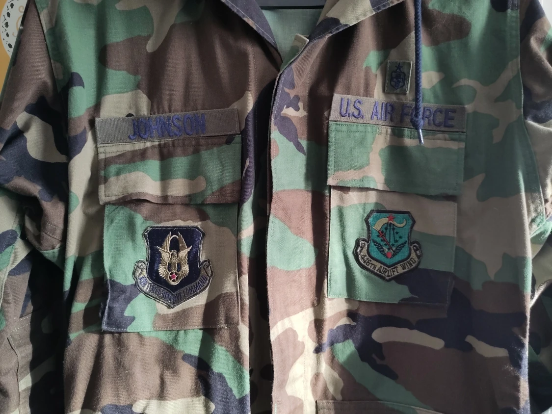 Militärjacka med luva - 90