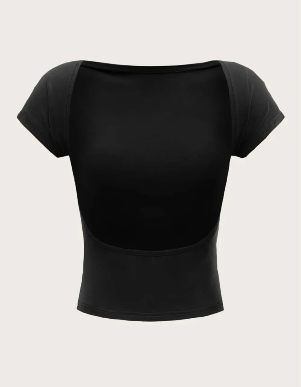 Säljer en öppenrygg tröja i stolek xs💕(tryck inte direkt på köp nu). T-shirts.