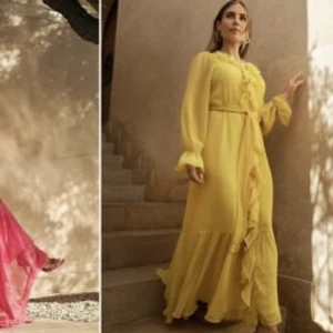 Maja Nilsson Lindelöf x Gina tricot  - Aldrig använd klänning designad av Maja Nilsson lindelöf ✨