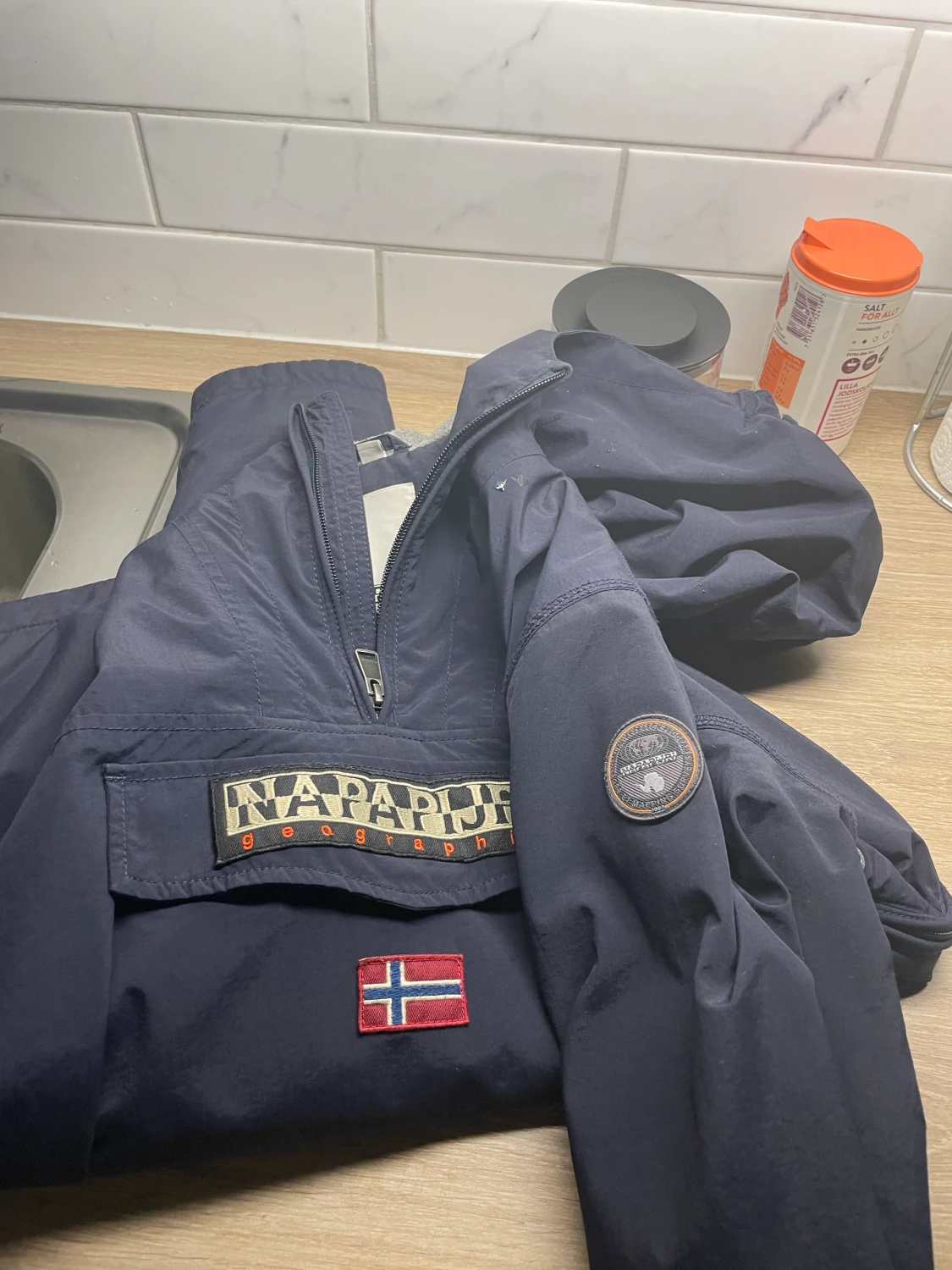 Napapjiri jacka navy blue - 90