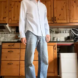 Skjorta i linne storlek m
