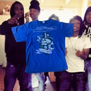 Ed Hardy tee M - Lite använd 