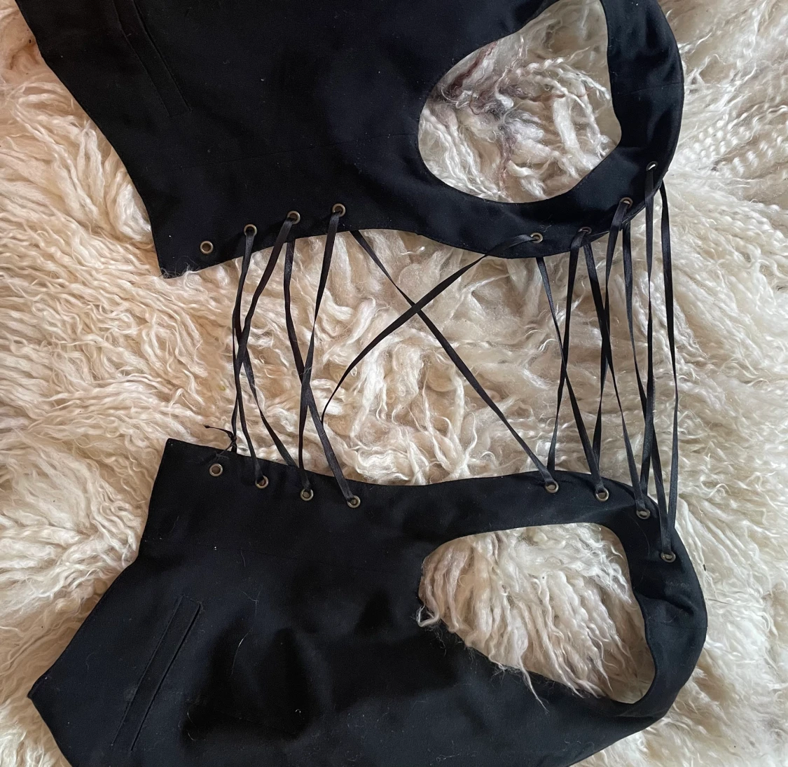 Väst med smörad rygg - 90