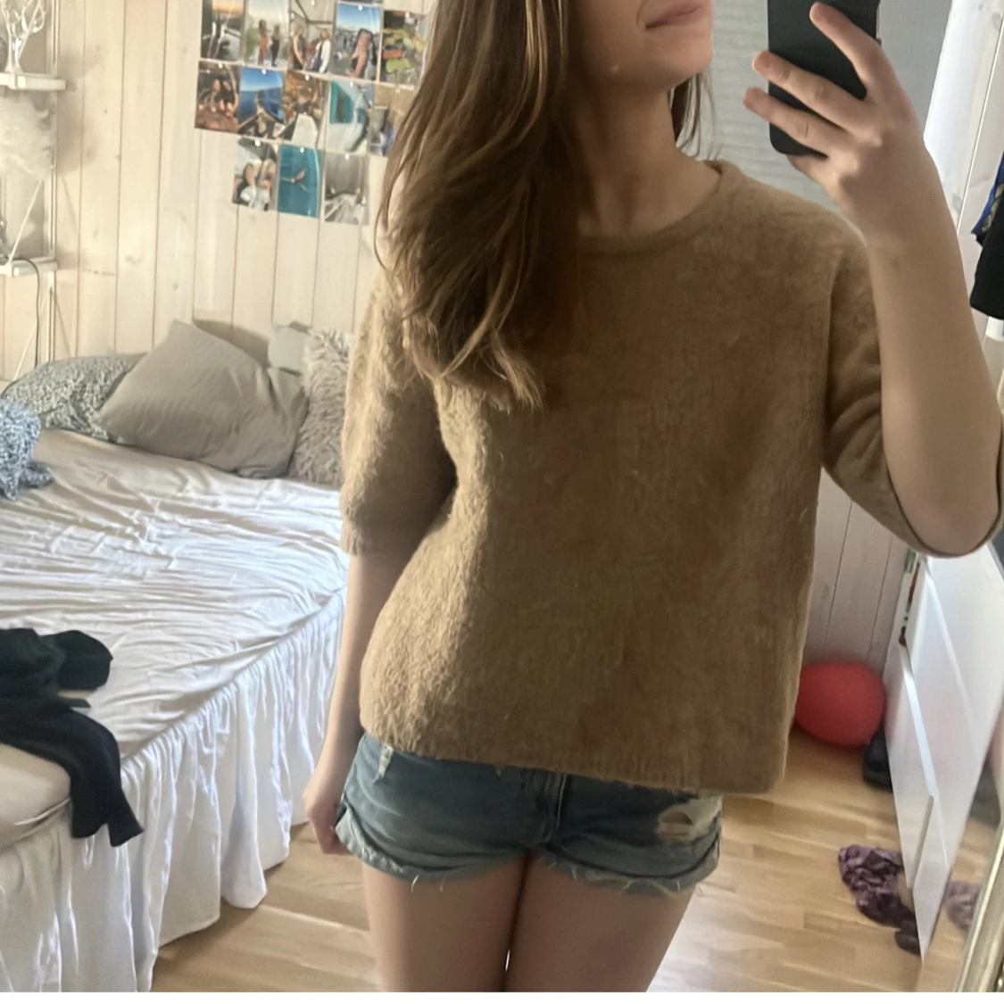 trekvartsärmad tröja❤️ - 91