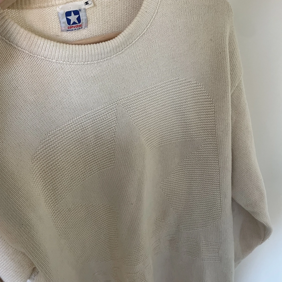 stickad tröja converse  - 91