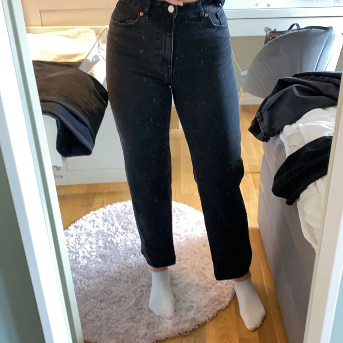 Svarta jeans