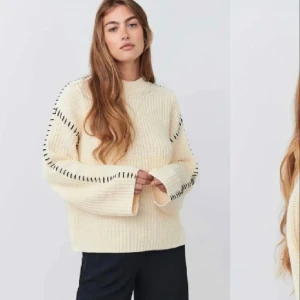 Stickad tröja - säljer min fina stickade tröja från gina, slutsåld. Nypris 499. Jättebra skick!!💞