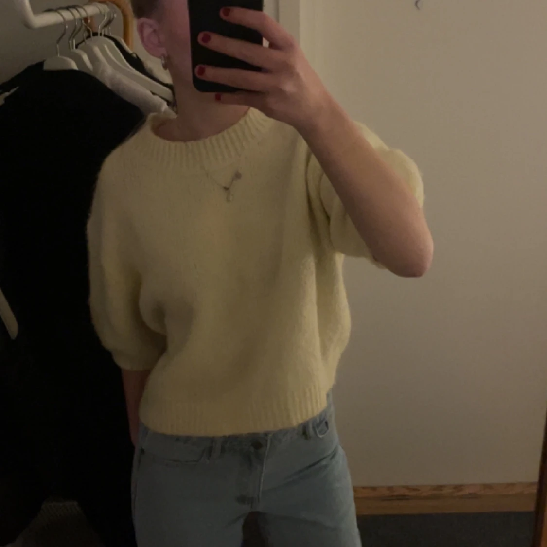 stickad t-shirt  - 90