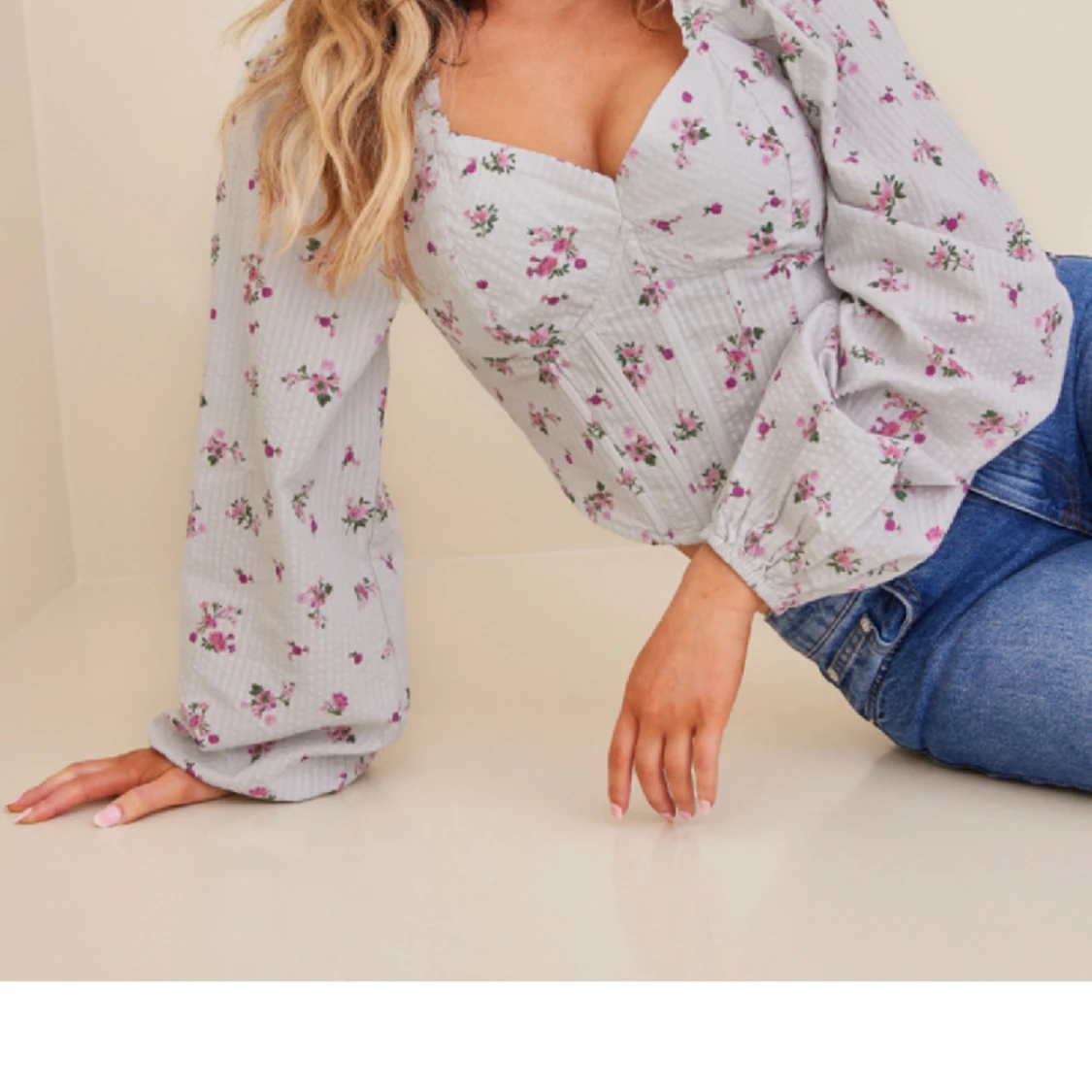 Ny blus / topp med lapp