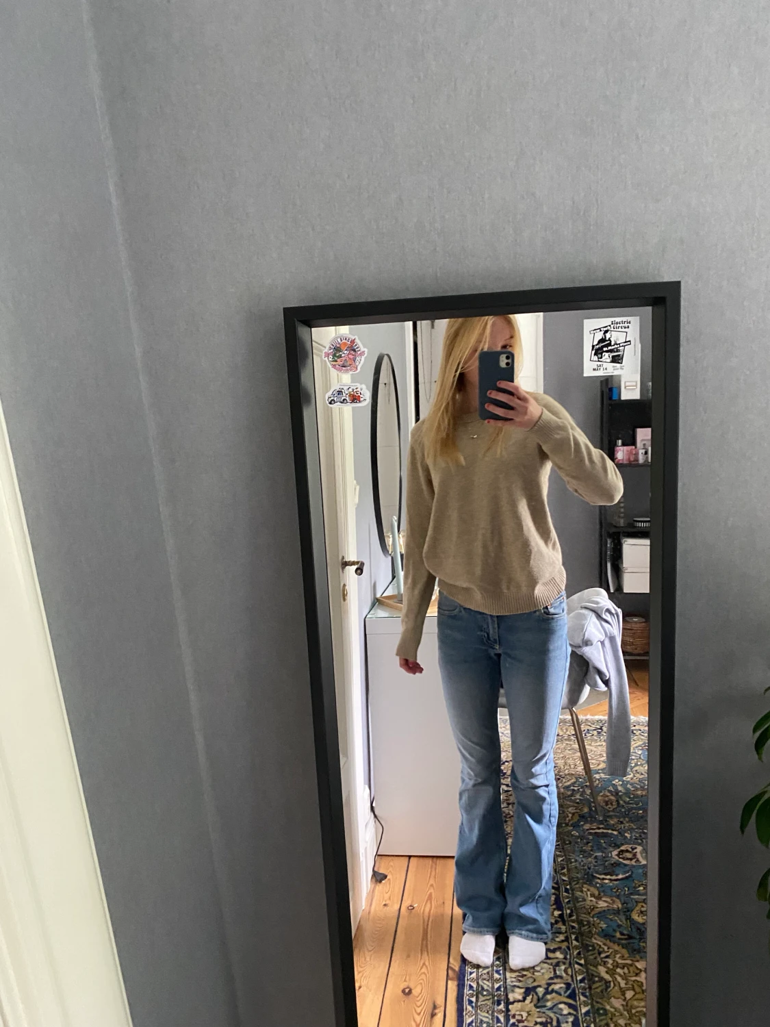 Stickad tröja från vila - 90