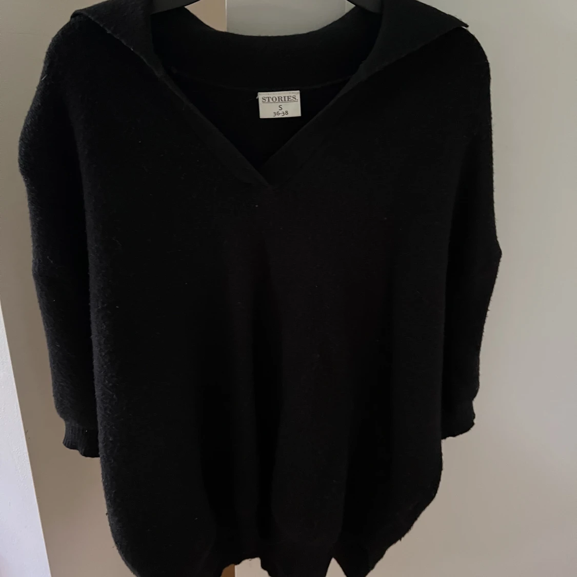 Stickad Trekvartsärmad tröja  - 90