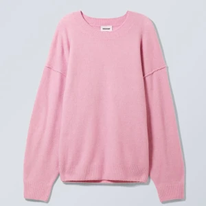 Rosa stickad  - Superfin tröja från weekday ny pris 550kr mitt pris 400+ frakt💓