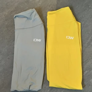 ICIW Scrunch tights - Säljer dessa två superfina scrunch tights från I can I will i stolek S. Använd 1-2 ggr, Säljes 300 kr/styck eller rimligt bud  (GULA ÄR SÅLD)
