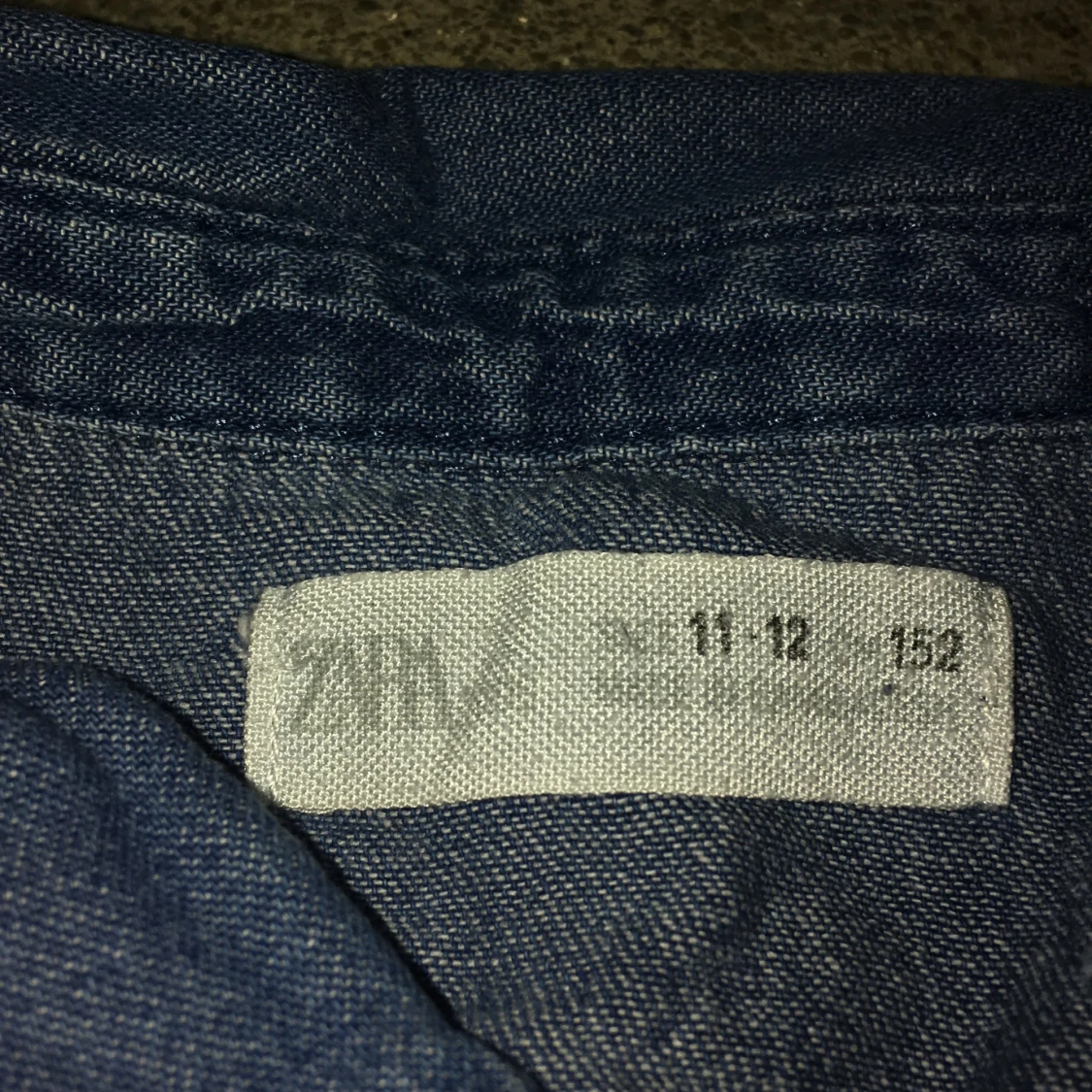 Fin blå skjorta - 90