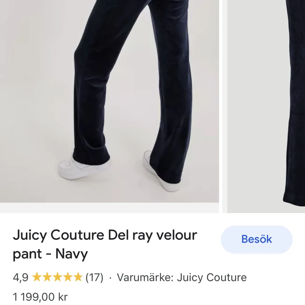 Säljer mina superfina juicy byxor då dem ej kommer till användning! super fint skick. Jeans & Byxor.