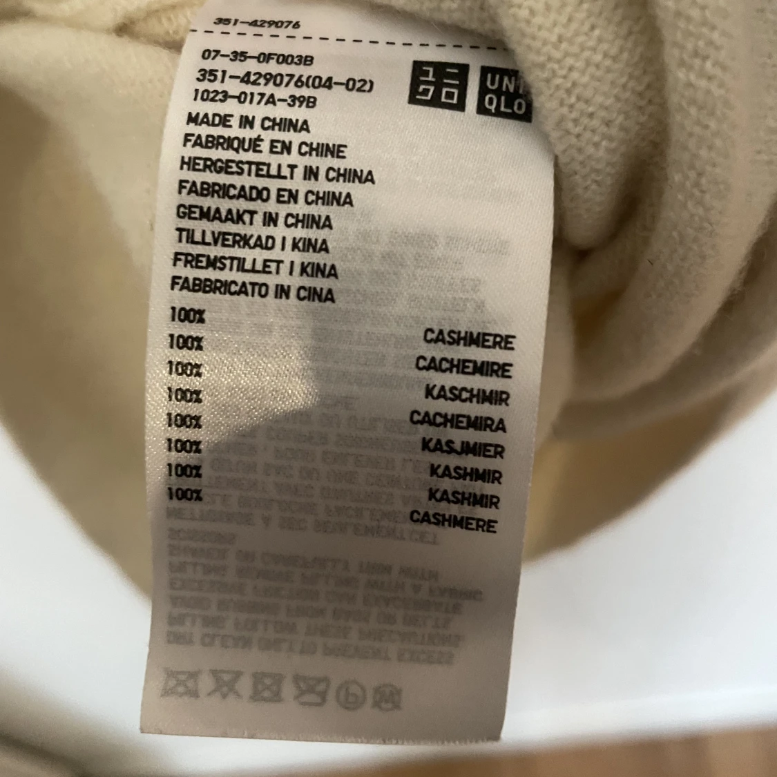 Kashmir Polo Tröja / Sweater - Uniqlo - 91