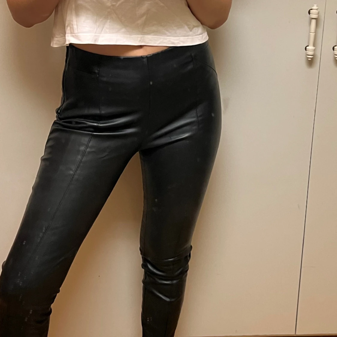 Zara leather pants - 90