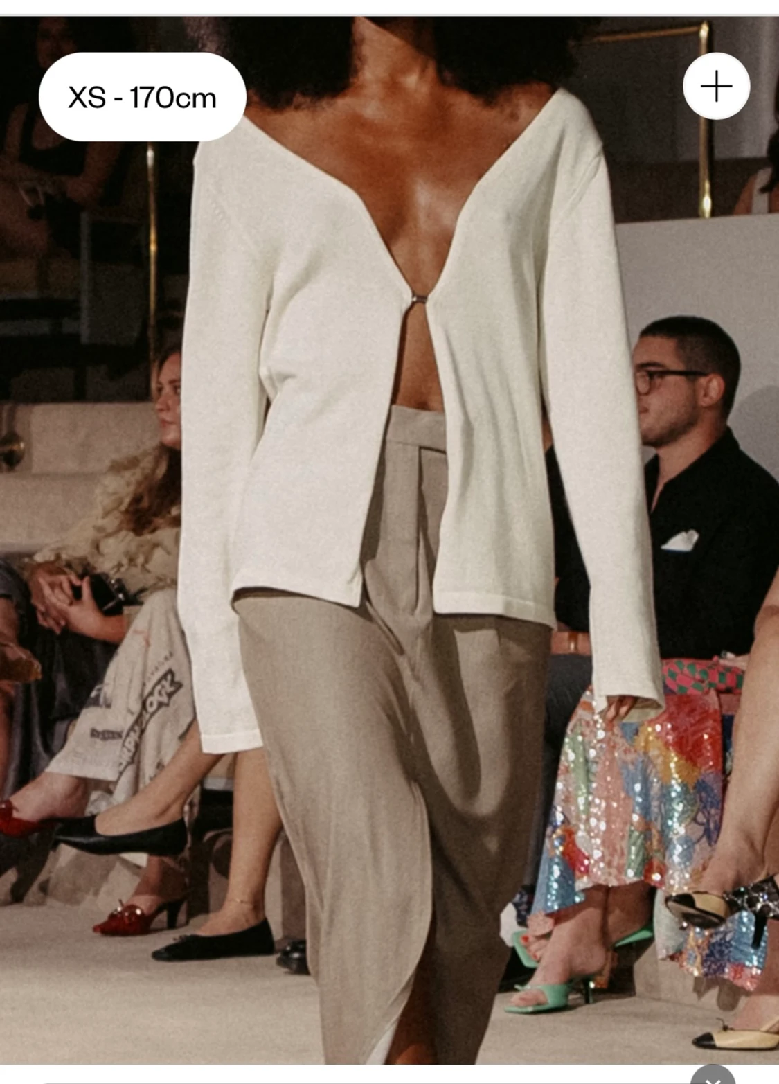 Djerf Avenue Getaway Open Top Cream