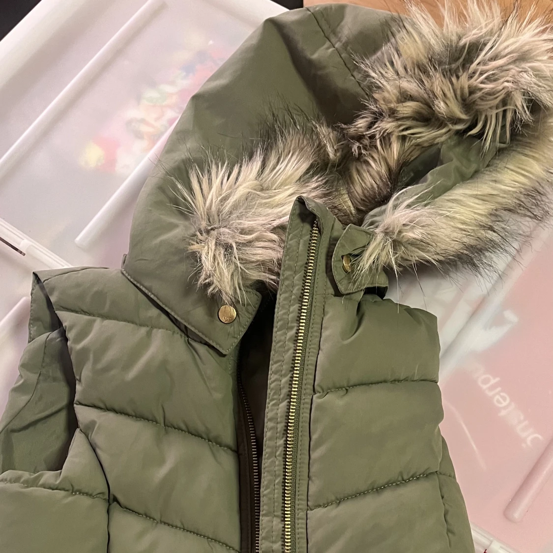 Grön höst vest - 90