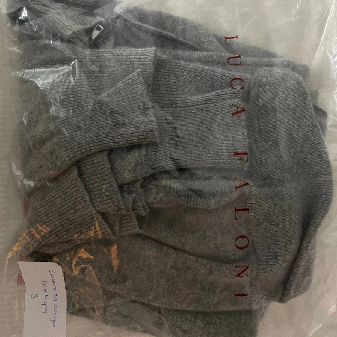 Kashmir zip tröja - 90