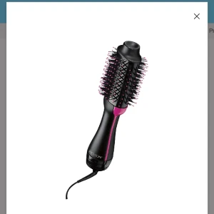 Värmeborste Revlon - Säljer nu min värmeborste då jag köpt en annan, denna e endast använd en gång så inga tecken på användning!! 